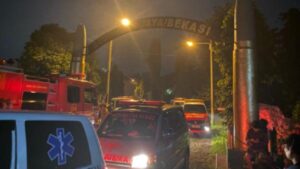 BREAKINGNEWS: Gudang Amunisi TNI AD di Ciangsana Bogor Meledak