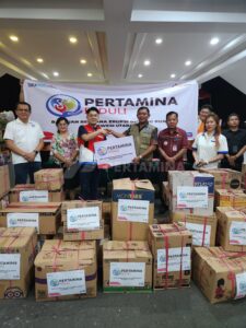 Pertamina Kirim Bantuan untuk Korban  Letusan Gunung Ruang Sulawesi Utara