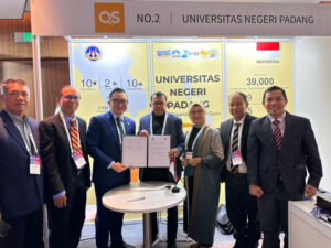 Go Internasional, Universitas Negeri Padang Tampil di QS China Summit 2024 Shanghai
