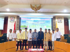 Prima Yoga dan Yogi Martondi Jabat Presiden dan Wapres BEM UNP Periode 2024-2025