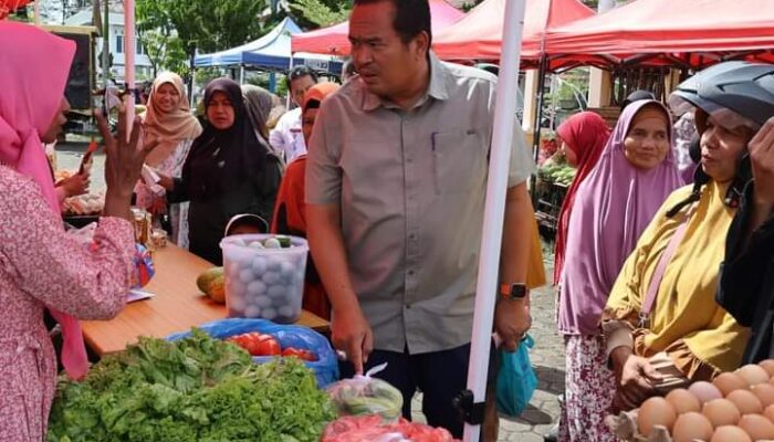 Pemko Pariaman Kembali Gelar Gerakan Pangan Murah di Rumah Tabuik Subarang