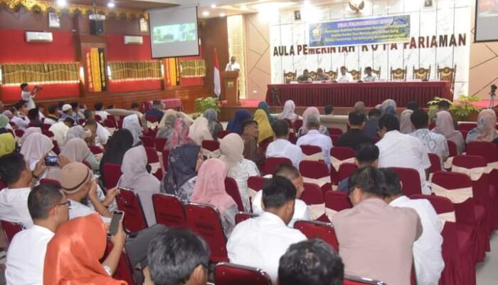 Musrenbang RKPD Pariaman 2025: Rencana Pembangunan Harus dengan Usulan Rembuk Warga