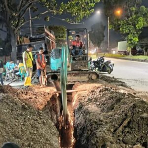 Info Gangguan Air Bersih: Perumda AM Padang Sedang Kebut Pembangunan Jaringan Pipa Area Selatan