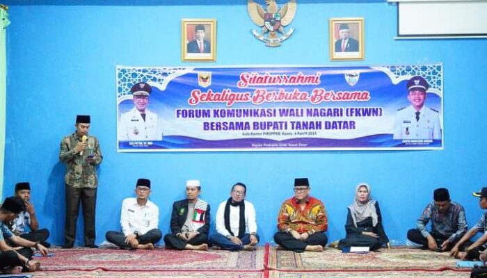 Buka Bersama FKWN, Bupati Eka Putra: Kemajuan Pembangunan Tanah Datar Buah Hasil Kerja Keras Nagari