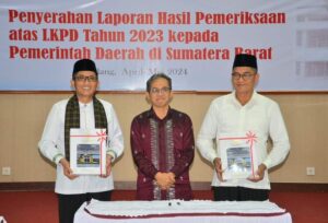 Laporan Keuangan Pemko Padang Kembali dapat Predikat WTP untuk Ke-11 Kali Berturut dari BPK Sumbar