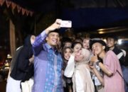 Usai Takbiran, Pj. Walikota Sonny Budaya Putra dan Jajaran Mampir di Pasar Kuliner Padang Panjang