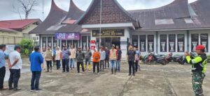 H+2 Idul Fitri 1445 H, Bupati Eka Putra Apel Bersama Satgas PB Nagari