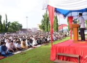 Ini Pesan Menyentuh Pj Walikota Pariaman dalam Sambutanya saat Shalat Ied di Lapangan Merdeka Pariaman