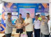 Semangati Petugas Piket, Sekda Bersama Kapolres Pariaman Sambangi Pos Pengamanan Lebaran