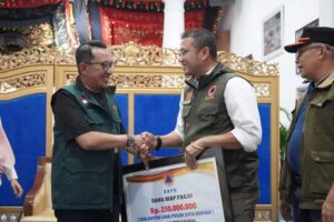 BNPB Kucurkan Dana Siap Pakai Rp250 Juta dan Bantuan Logistik untuk Korban Bencana di Tanah Datar