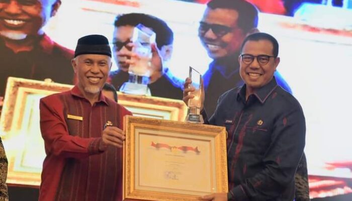 Kota Sawahlunto Bertabur Prestasi saat Penghargaan Pembangunan di Musrenbang  Provinsi Sumbar 2024