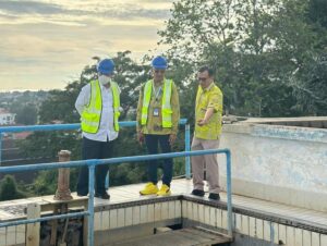 Belum Kunjung Direhab Pasca-Gempa 2009, Direktur Air Minum Kemen-PUPR Cek IPA Gunung Pangilun Padang