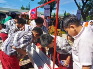 Rayakan WOHD 2024, Ribuan Pelajar Kota Padang Kampanyekan Cara Menjaga Kesehatan Gigi dan Mulut