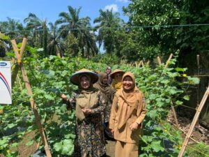 Ketua TP PKK Pasaman Barat Cek Lokasi Pusat Lomba Gerak PKK Tingkat Sumbar di Nagari Tandikek Kinali