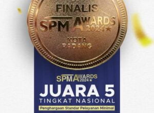 Terbaik di Sumatera, SPM Kota Padang Peringkat 5 Nasional