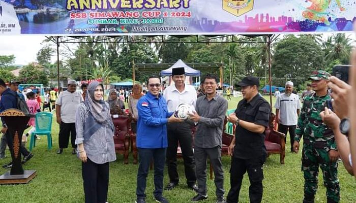 Diikuti 30 SSB, Nagari Simawang Gelar Turnamen SSB Tingkat Sumbar-Riau-Jambi