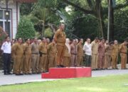 Pj. Bupati Mentawai Meradang! Kepala OPD Agar Sanksi ASN yang Tidak Hadir Apel