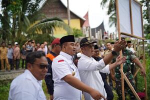 Telan Dana Rp21,7 Miliar, Jembatan Siguntur Penghubung Sitiung Dharmasraya-Siluluak Sungai Lansek Sijunjung Dibangun