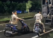 FLASH VIDEO: Empat Unit Motor Diamankan Petugas, Pebalap Liar di Aie Pacah Padang Lari Terbirit-birit