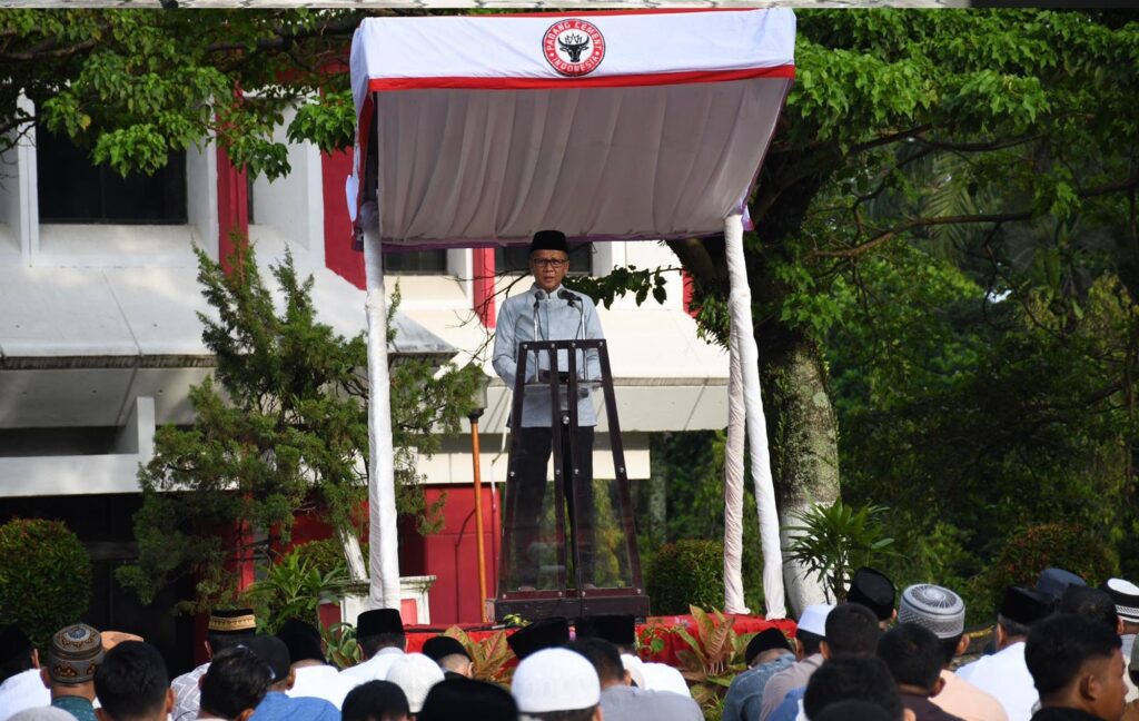 Pesan Dirut PT Semen Padang saat Shalat Ied: Mari Kita Jaga Keberlangsungan Perusahaan ke Depan!