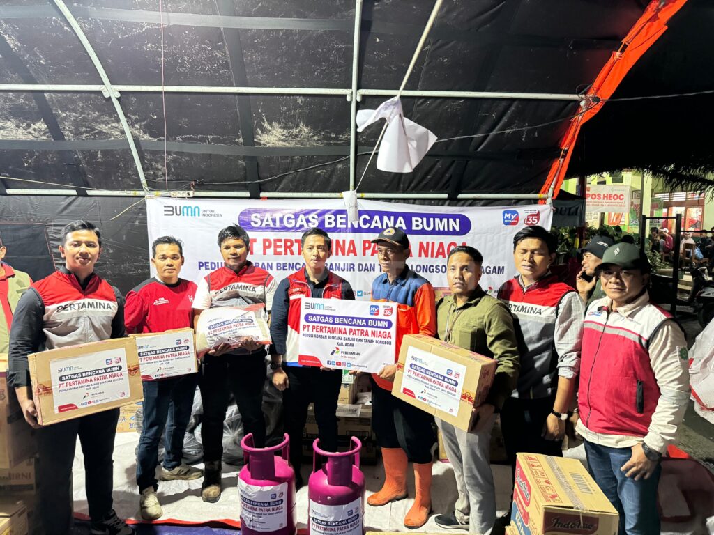 Pertamina Group Kembali Salurkan Bantuan ke Sumbar, dari Kebutuhan Mandi, Dapur Hingga Perlengkapan Sekolah