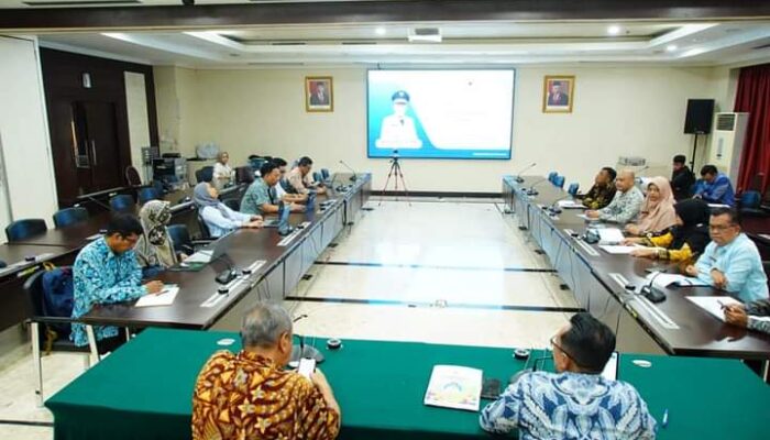 Audiensi di Bappenas, Bupati Eka Putra Minta Peningkatan Jalan Usaha Tani, Irigasi dan Sarpras Pangan 