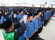 Wajah Haru Selimuti Pelantikan 669 Pegawai P3K Kabupaten Tanah Datar