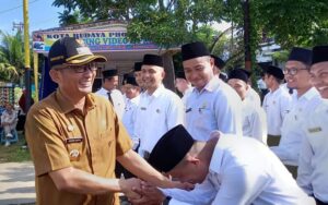 Pesan Menyentuh Walikota Hendri Septa saat Pelantikan 2.824 Pegawai PPPK Kota Padang
