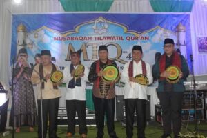 Diawali Pawai, Pembukaan MTQ ke-41 Kecamatan Kuranji Semarak di Masjid Al Jihad Korong Gadang