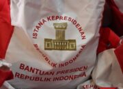 1.000 Paket Sembako Bantuan Presiden Jokowi Tiba di Tanah Datar