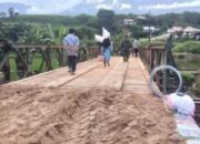 Dari 23 Jembatan Putus di Tanah Datar, 10 Diantaranya Sudah Dibangun Jembatan Darurat