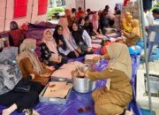 Peran Krusial Dapur Umum Posko Galodo Tanah Datar, Setiap Hari Produksi 10.000 Bungkus Nasi