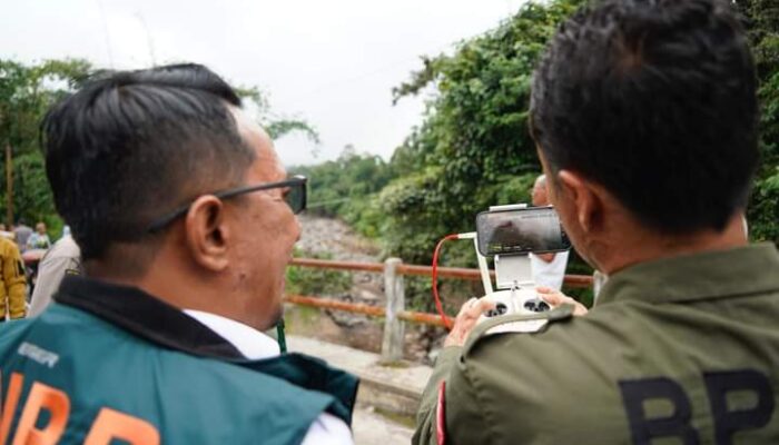 Terancam Galodo Susulan, BNPB Pasang Alat EWS di Hulu Nagari Pasie Laweh Tanah Datar