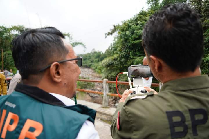 Terancam Galodo Susulan, BNPB Pasang Alat EWS di Hulu Nagari Pasie Laweh Tanah Datar