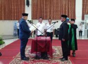 Yosefriawan Dilantik Jadi Pejabat Sekda Kota Padang