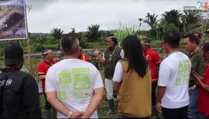 Program TJSL BUMN Injourney Dorong Perkembangan Pariwisata di Kepulauan Mentawai