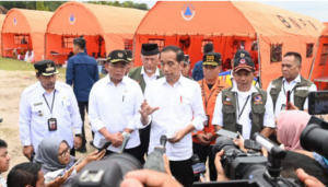 Presiden Jokowi Apresiasi Penanganan dan Penanggulangan Bencana Galodo Sumbar Berjalan Baik