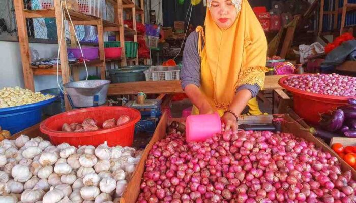 Harga Bawang Merah Mulai Turun di Padang Panjang