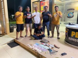 Nekat Bobol Ruko dengan Linggis, Seorang Nelayan Dibekuk Polisi di Sasak Pasaman Barat