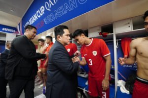 Go to Paris! Erick Thohir Kembali Bakar Semangat Garuda Muda Usai “Dikerjai” Wasit di Semi Finals Piala Asia U23