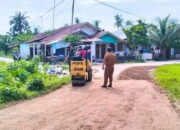 100 Hari Kerja Pj Walikota Padang, Perbaikan Jalan Tampat Durian Korong Gadang Dikebut