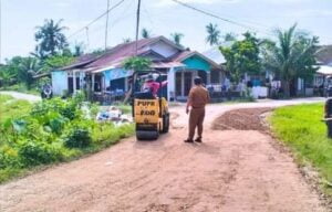 100 Hari Kerja Pj Walikota Padang, Perbaikan Jalan Tampat Durian Korong Gadang Dikebut