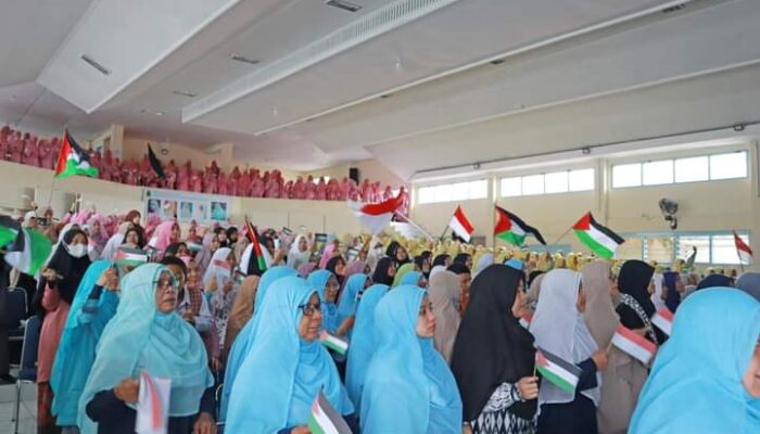 Hadirkan Baraa Masoud, Diniyyah Puteri Padang Panjang Gelar Aksi Solidaritas Palestina