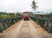 Pasca-Galodo: 5 Jembatan Bailey Selesai, Akses Antar Nagari di Tanah Datar Kembali Normal