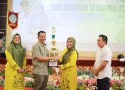 Kecamatan IV Jurai Juara Umum Jambore Kader PKK Tingkat Kabupaten Pesisir Selatan