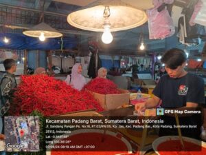 Harga Cabai Merah “Menyala” Picu Tingginya Inflasi Kota Padang