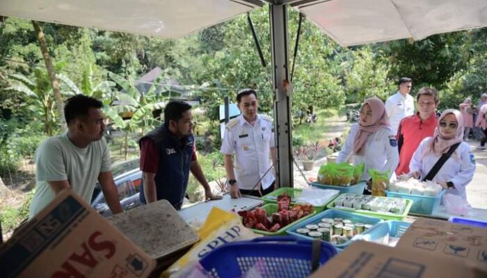 Pemko Sawahlunto Gelar Operasi Pasar Sembako di Desa Muaro Kalaban dan Silungkang Duo