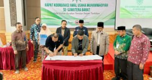 Amal Usaha Muhammadiyah se-Sumatera Barat Jalin Kerjasama dengan Bank Nagari