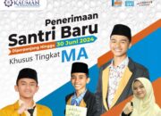 Minat Masuk Tinggi, Pesantren Kauman Padang Panjang Tambah Kuota Penerimaan Santri Baru