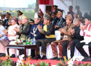 Presiden Jokowi dan Para Menteri Tampilkan Kebinekaan Budaya dalam Perayaan Hari Lahir Pancasila di Dumai